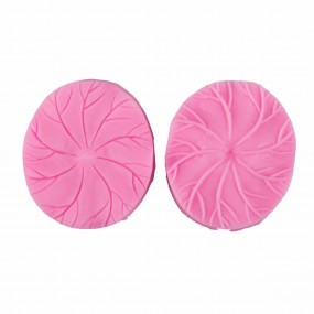 Молд силиконовый Вьюнок (Китай, розовый, 2 части, 120х40х15 мм)