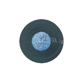 Лента атласная Стальной № 127 (Китай, 6 мм х 33 м)