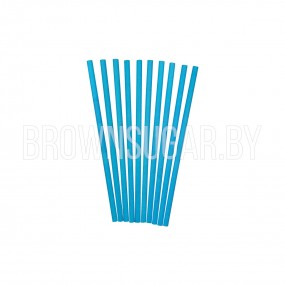 Палочка для кейкпопсов, цвет синий (Китай, d 2 мм, длина 10см, 10 шт)