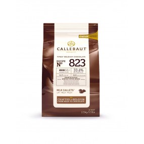 Шоколад молочный Callebaut 33,6% (Бельгия, каллеты, 1 кг)