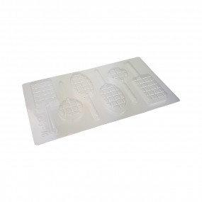 Форма для шоколада Шоколад фигурный (Россия,  220х130 мм, 6 ячеек )