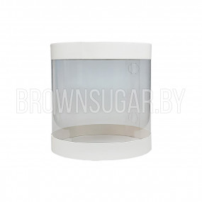 Тубус пластиковый Белый 26х26 см