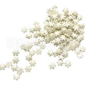 Посыпки Снежинки белые перламутровые (Россия, 50 гр)