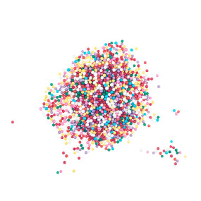 Посыпки Шарики Микс №1 яркий (РФ, 50 гр)