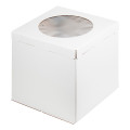 Коробка для торта с окном, 42х42х45 см