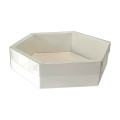 Коробка для зефира шестигранник (Россия, 230х230х60 мм) 070464