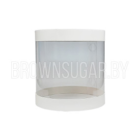 Тубус пластиковый Белый 28х28 см