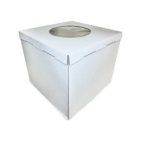 Коробка для торта с окном, 50х50х50см, 020650